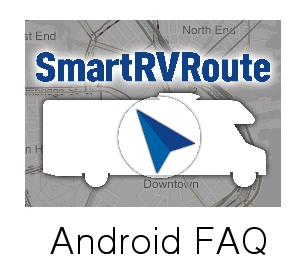 SmartRVroute Android FAQ logo